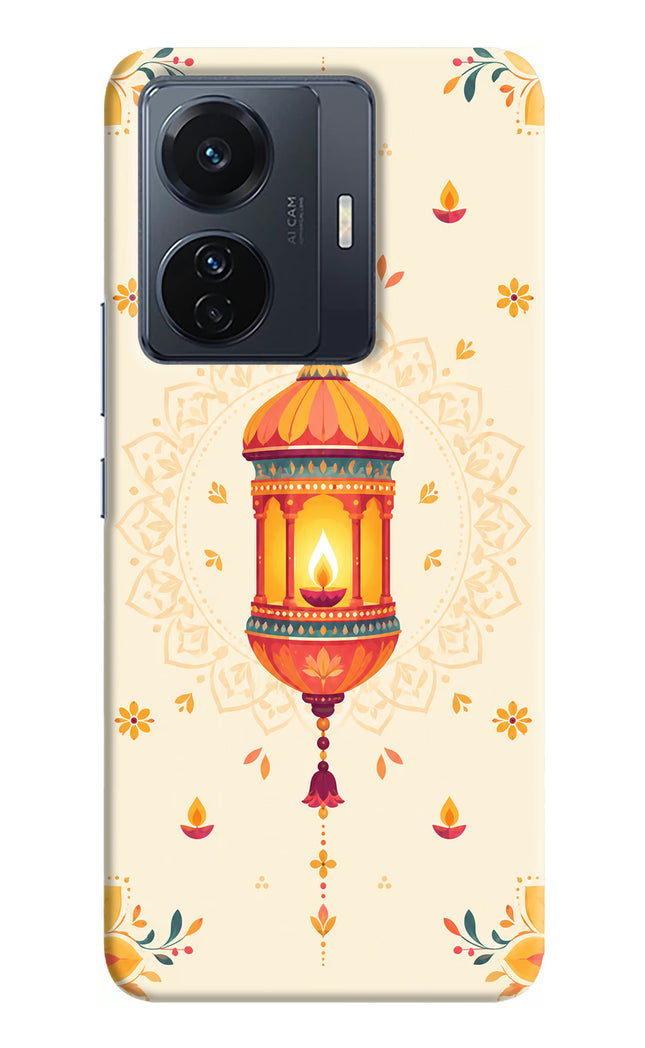 Golden Lantern Vivo T1 Pro 5G Hard Case Back Cover by Casekaro