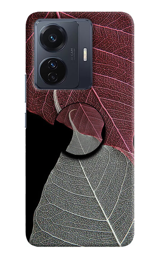 Leaf Pattern Vivo T1 Pro 5G Pop Case by Casekaro