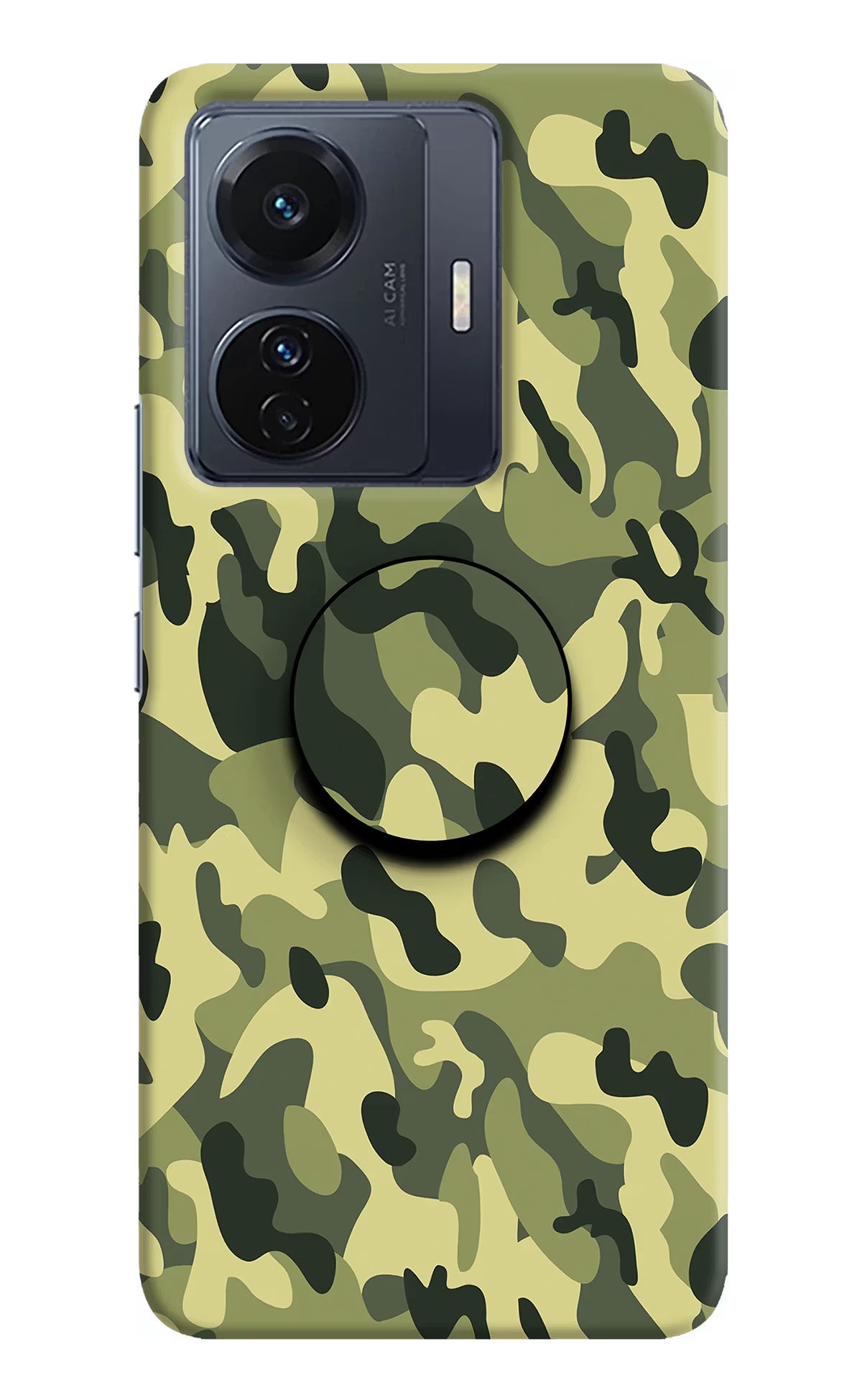 Camouflage Vivo T1 Pro 5G Pop Case by Casekaro