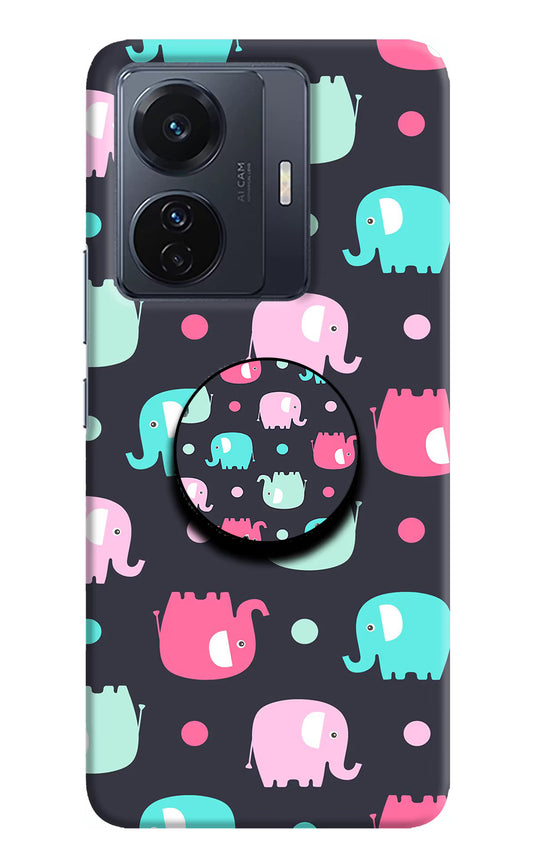 Baby Elephants Vivo T1 Pro 5G Pop Case by Casekaro