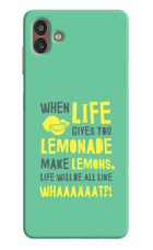 Quote Samsung M13 5G Hard Case Back Cover by Casekaro