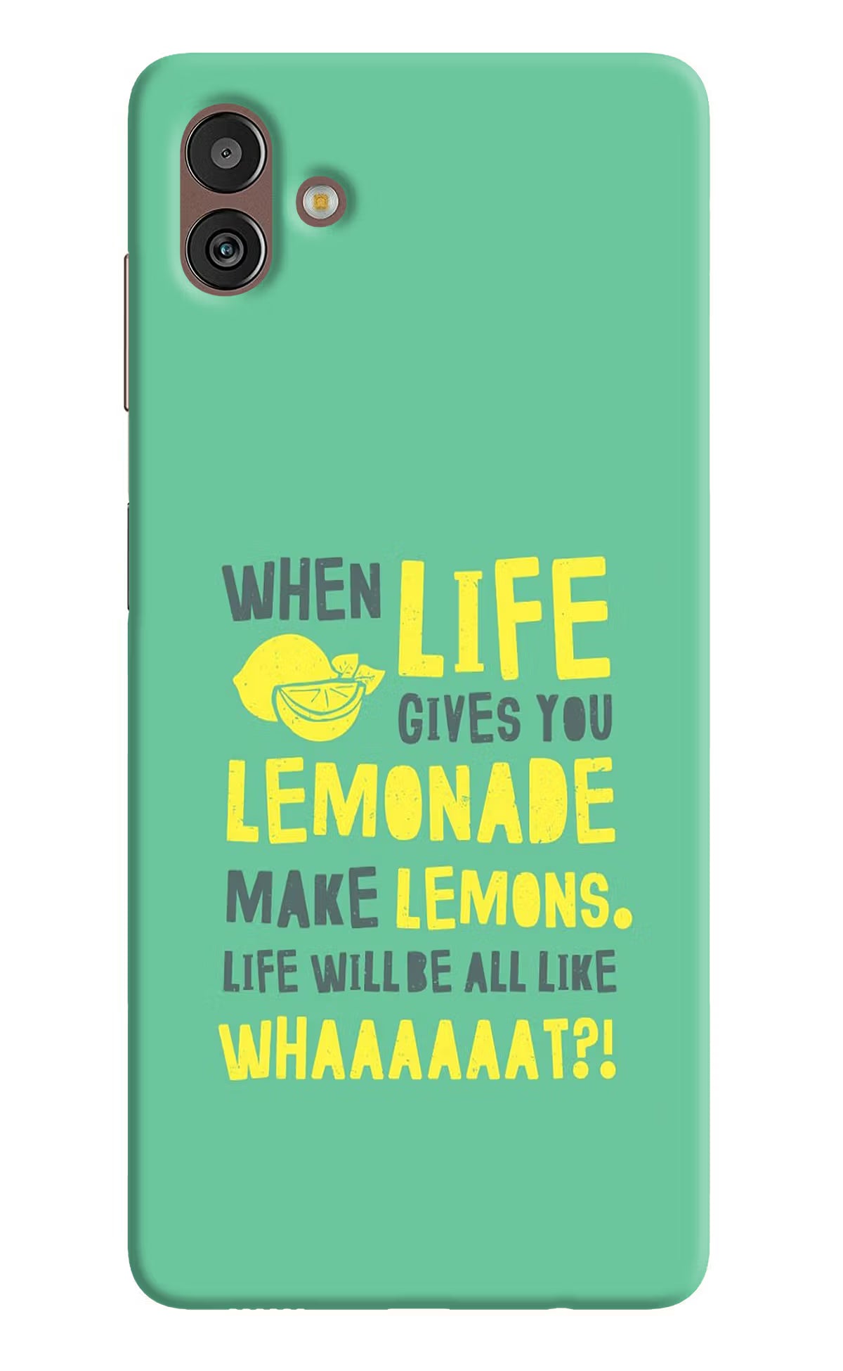 Quote Samsung M13 5G Hard Case Back Cover by Casekaro