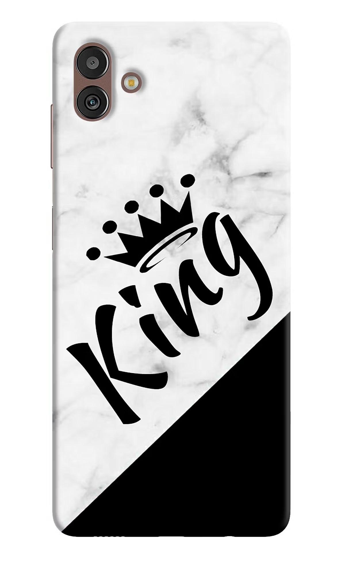 King Samsung M13 5G Hard Case Back Cover by Casekaro