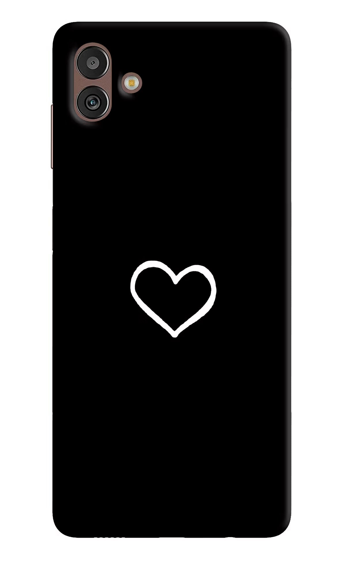 Heart Samsung M13 5G Hard Case Back Cover by Casekaro