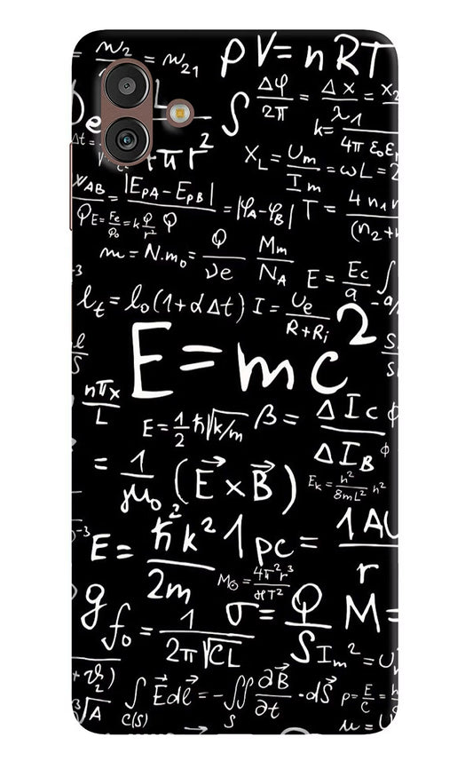 Physics Formula Samsung M13 5G Hard Case Back Cover by Casekaro