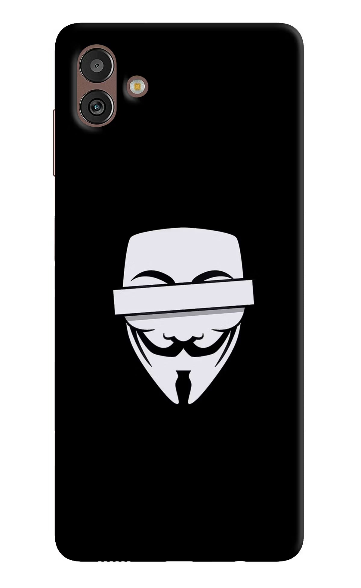 Anonymous Face Samsung M13 5G Hard Case Back Cover by Casekaro