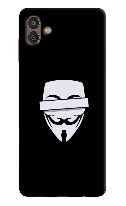Anonymous Face Samsung M13 5G Hard Case Back Cover by Casekaro