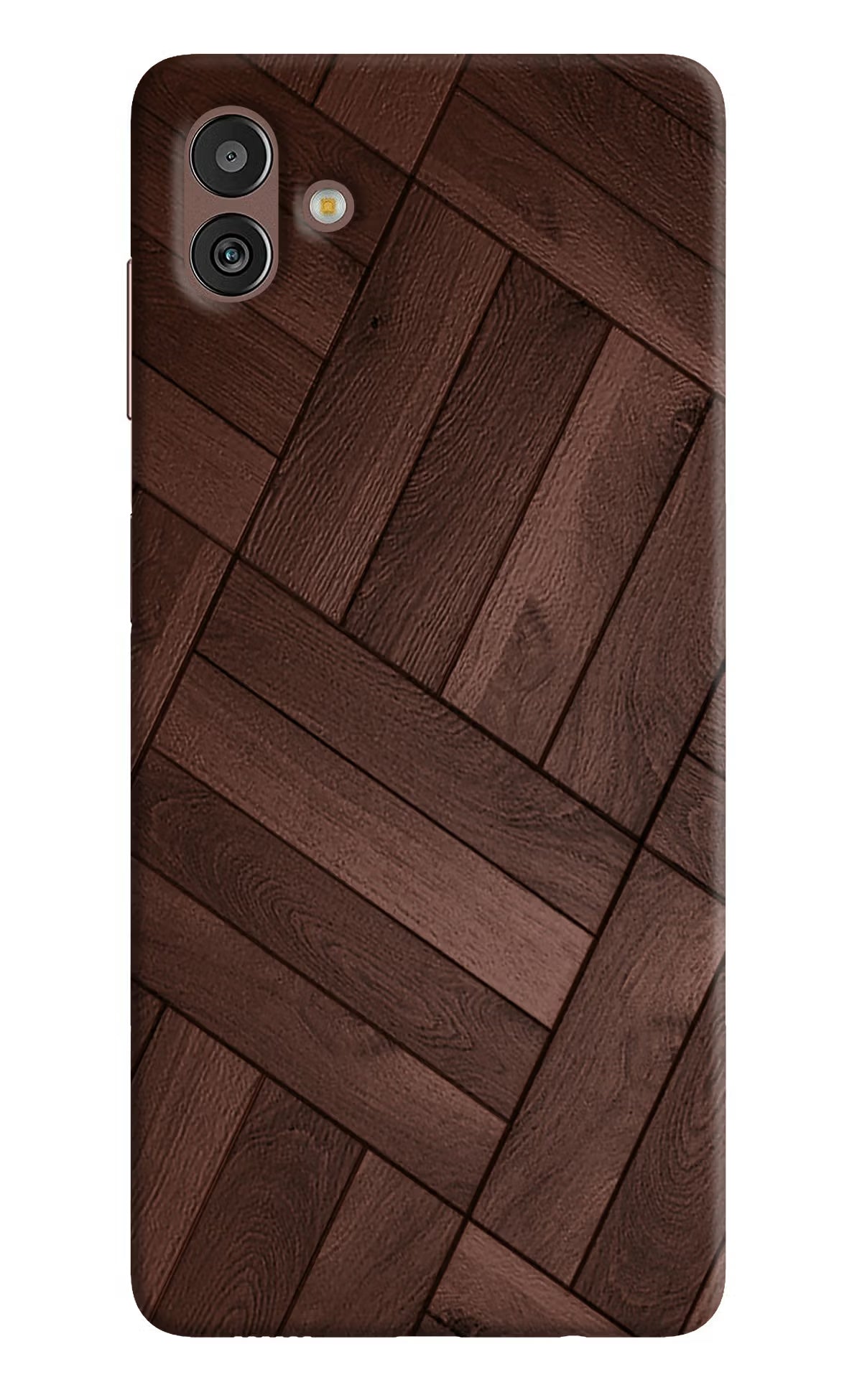 Wooden Texture Design Samsung M13 5G Hard Case Back Cover by Casekaro