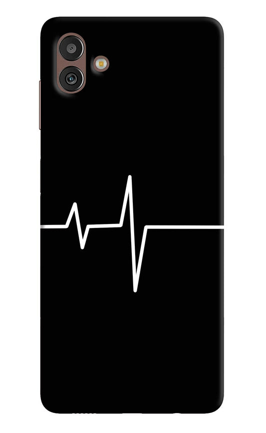 Heart Beats Samsung M13 5G Hard Case Back Cover by Casekaro
