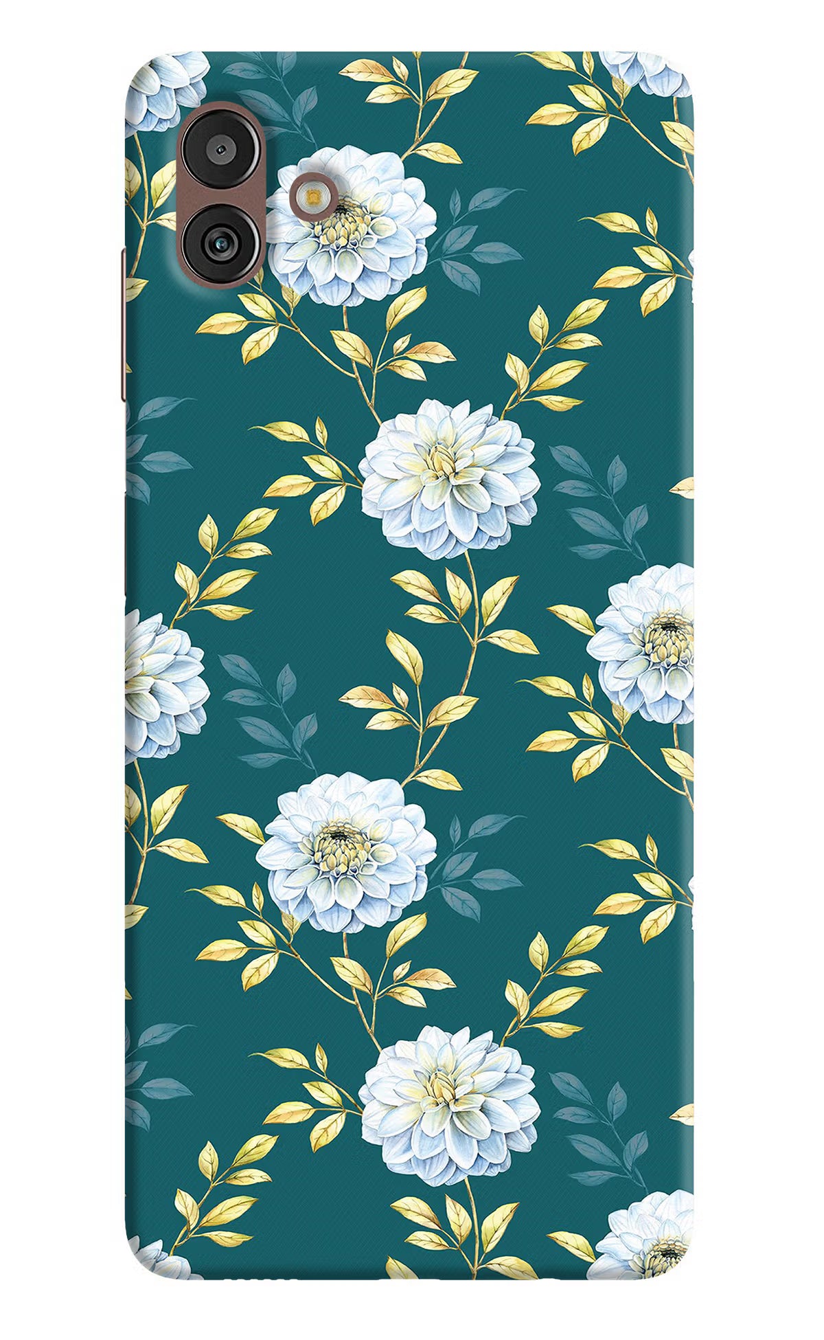 Flowers Samsung M13 5G Hard Case Back Cover by Casekaro