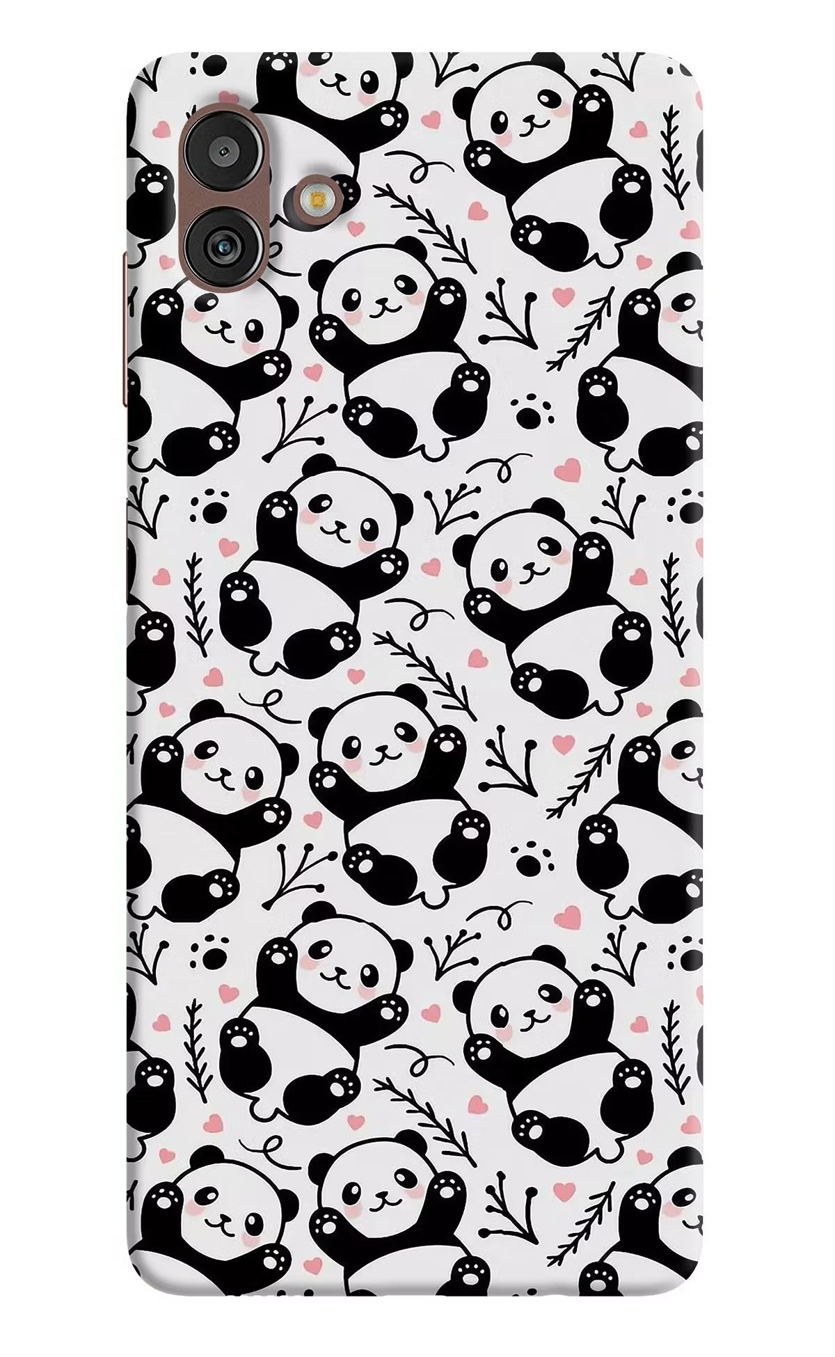 Cute Panda Samsung M13 5G Hard Case Back Cover by Casekaro