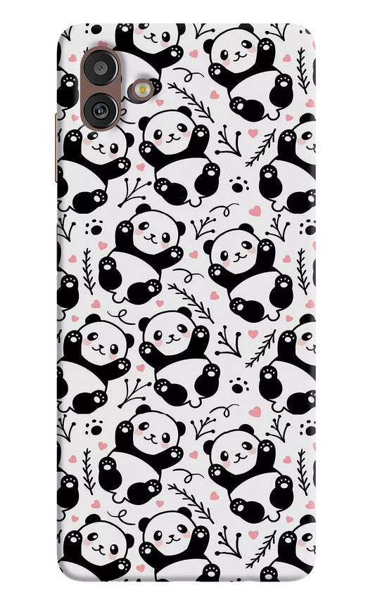 Cute Panda Samsung M13 5G Hard Case Back Cover by Casekaro