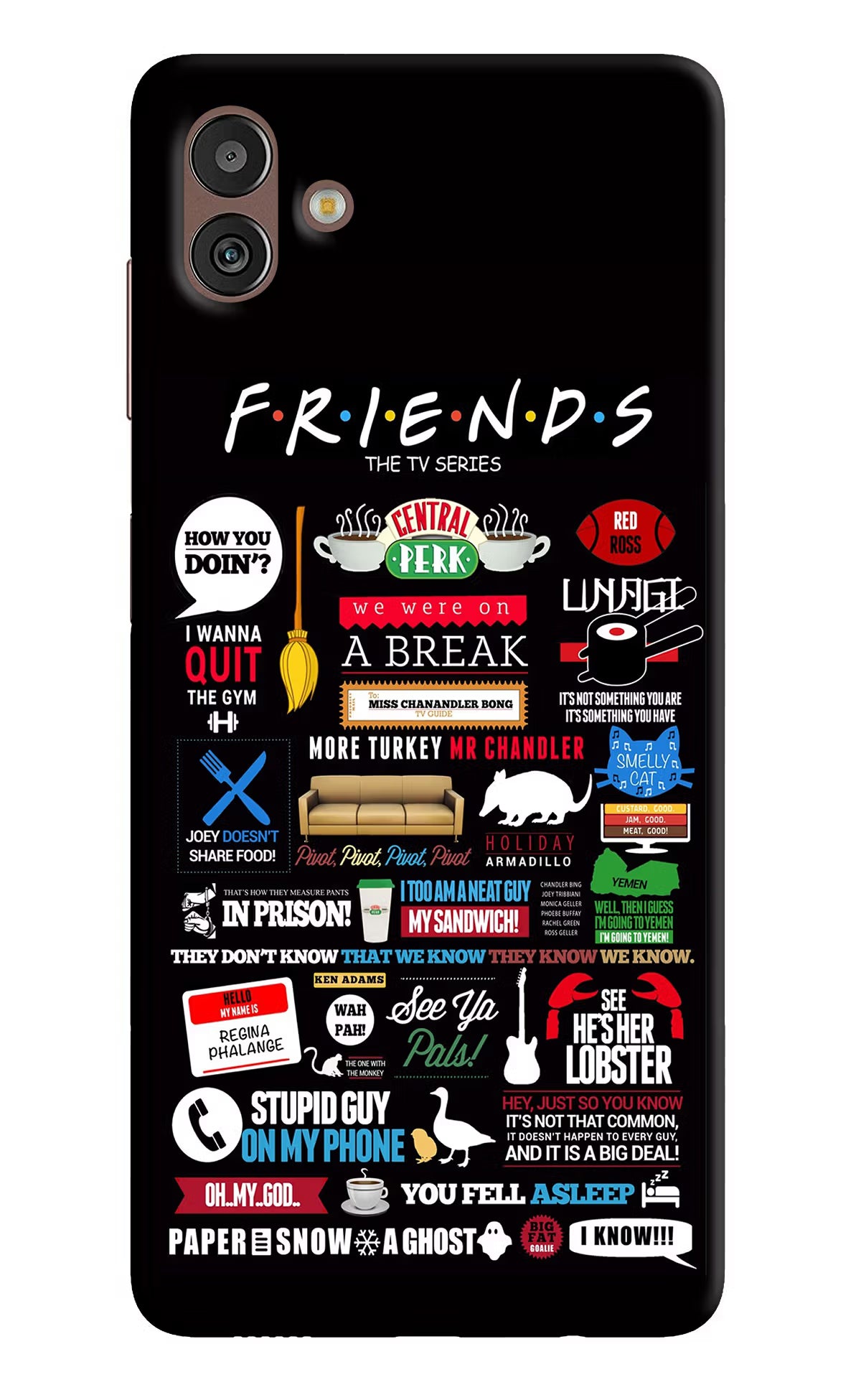 FRIENDS Samsung M13 5G Hard Case Back Cover by Casekaro