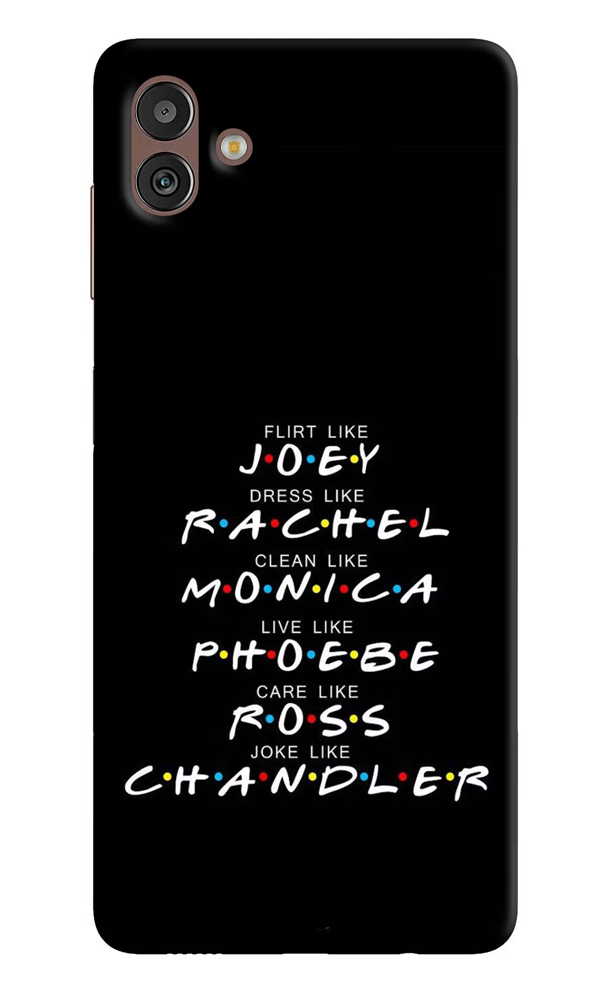 FRIENDS Character Samsung M13 5G Hard Case Back Cover by Casekaro