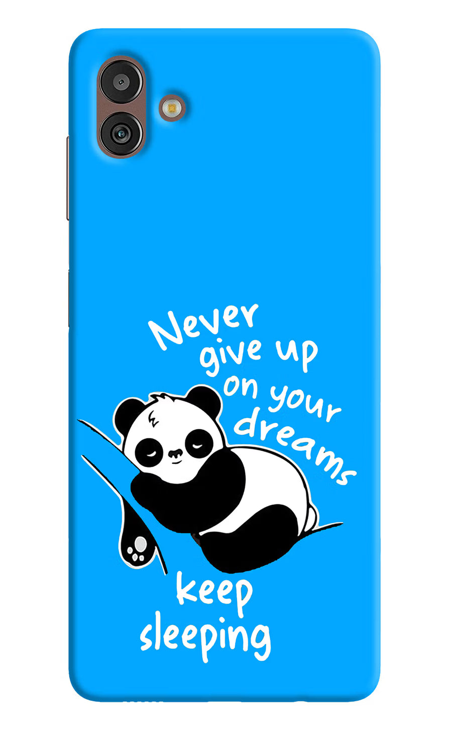 Keep Sleeping Samsung M13 5G Back Cover, Hard case