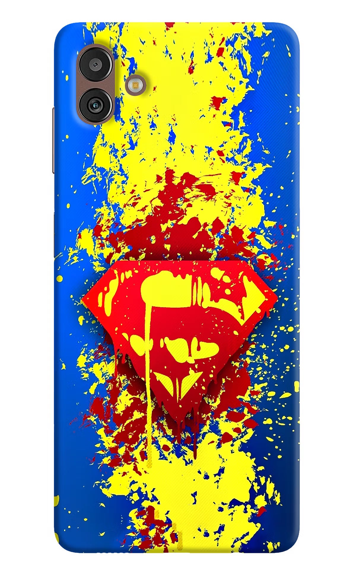 Superman logo Samsung M13 5G Hard Case Back Cover by Casekaro