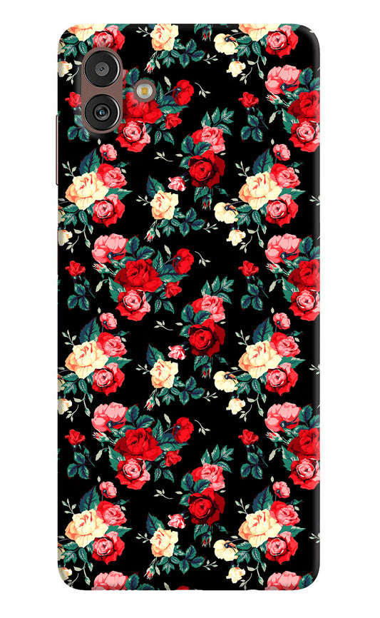 Rose Pattern Samsung M13 5G Hard Case Back Cover by Casekaro