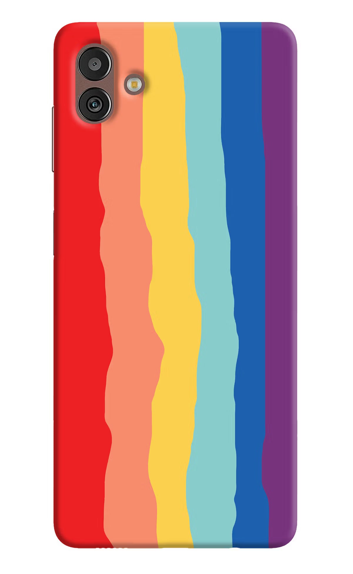 Rainbow Samsung M13 5G Hard Case Back Cover by Casekaro