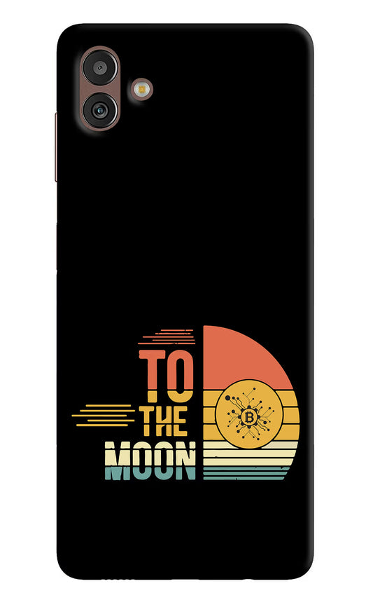 To the Moon Samsung M13 5G Hard Case Back Cover by Casekaro