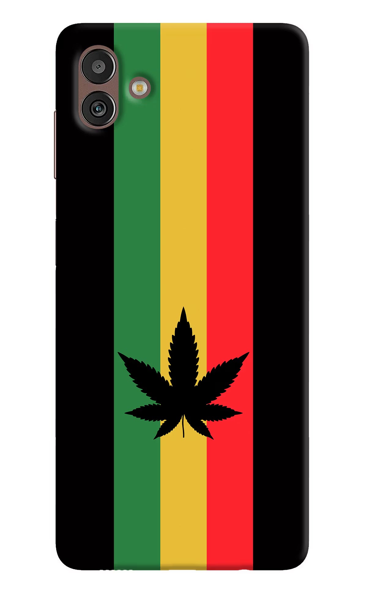 Weed Flag Samsung M13 5G Hard Case Back Cover by Casekaro