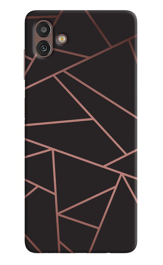Geometric Pattern Samsung M13 5G Hard Case Back Cover by Casekaro