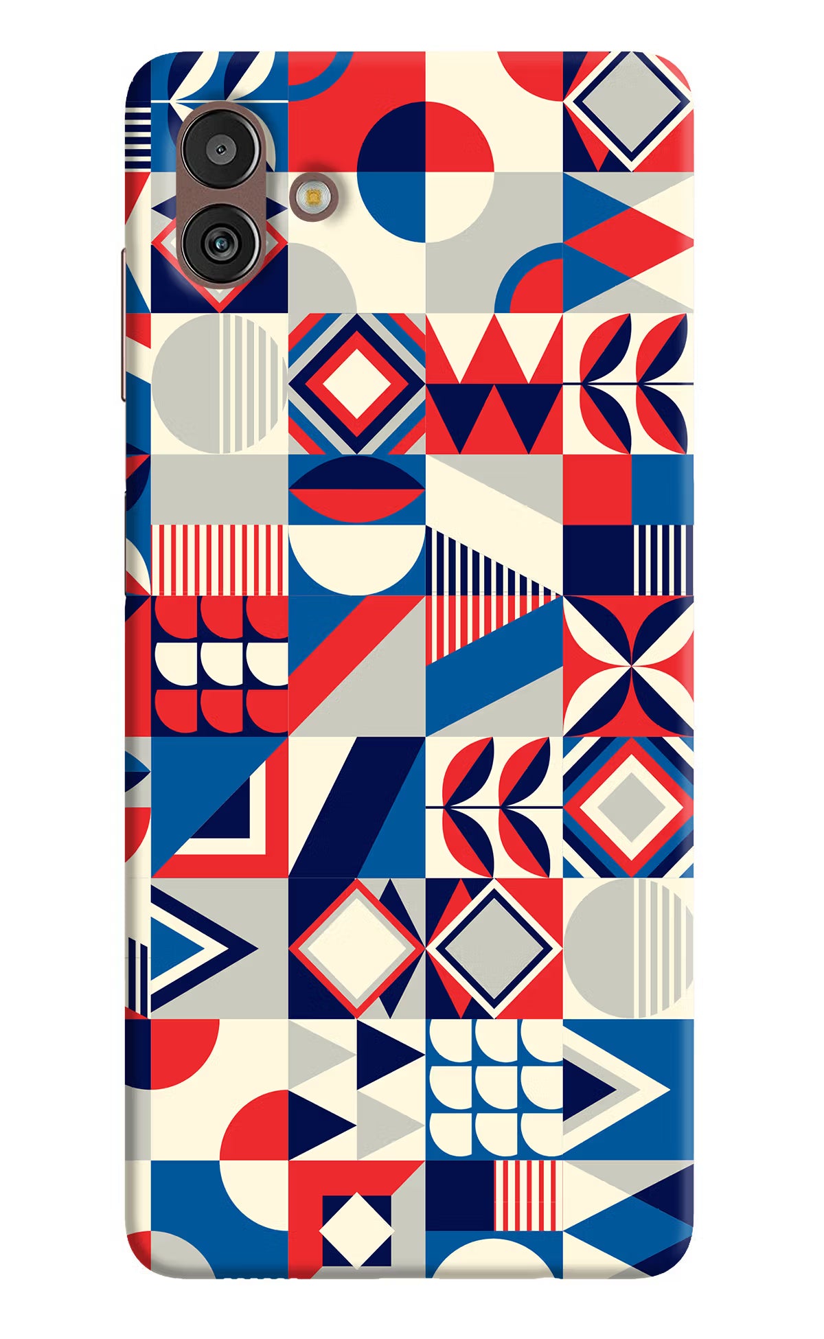 Colorful Pattern Samsung M13 5G Hard Case Back Cover by Casekaro