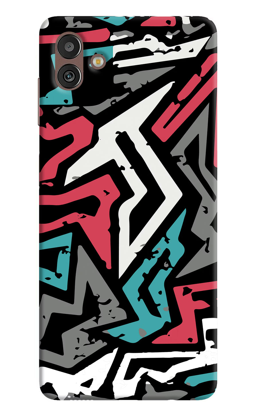 Geometric Graffiti Samsung M13 5G Back Cover, Hard case