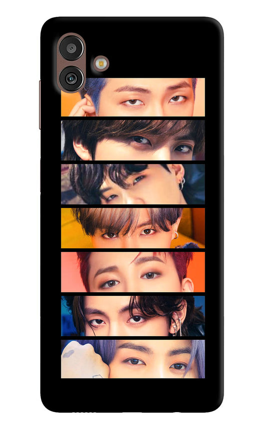 BTS Eyes Samsung M13 5G Hard Case Back Cover by Casekaro