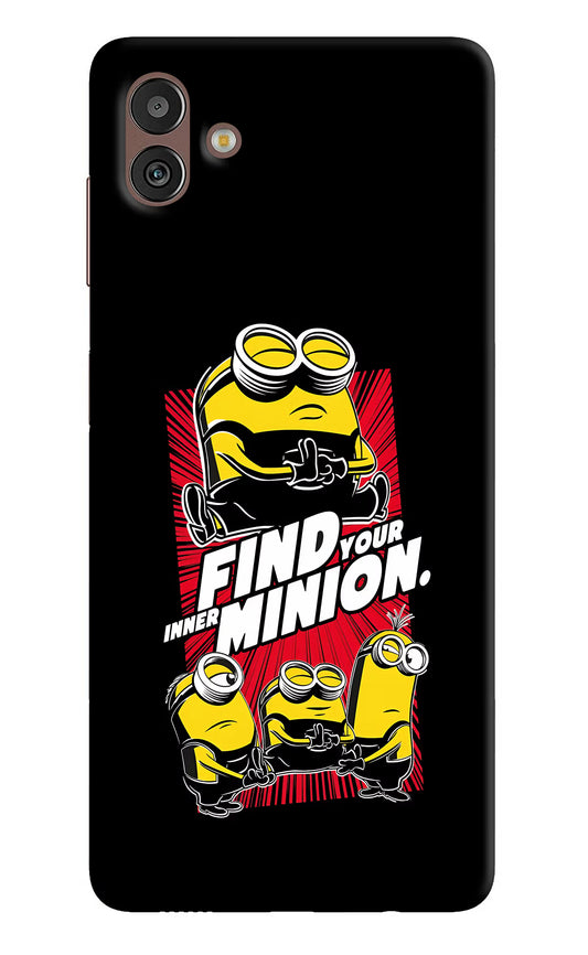 Find your inner Minion Samsung M13 5G Hard Case Back Cover by Casekaro