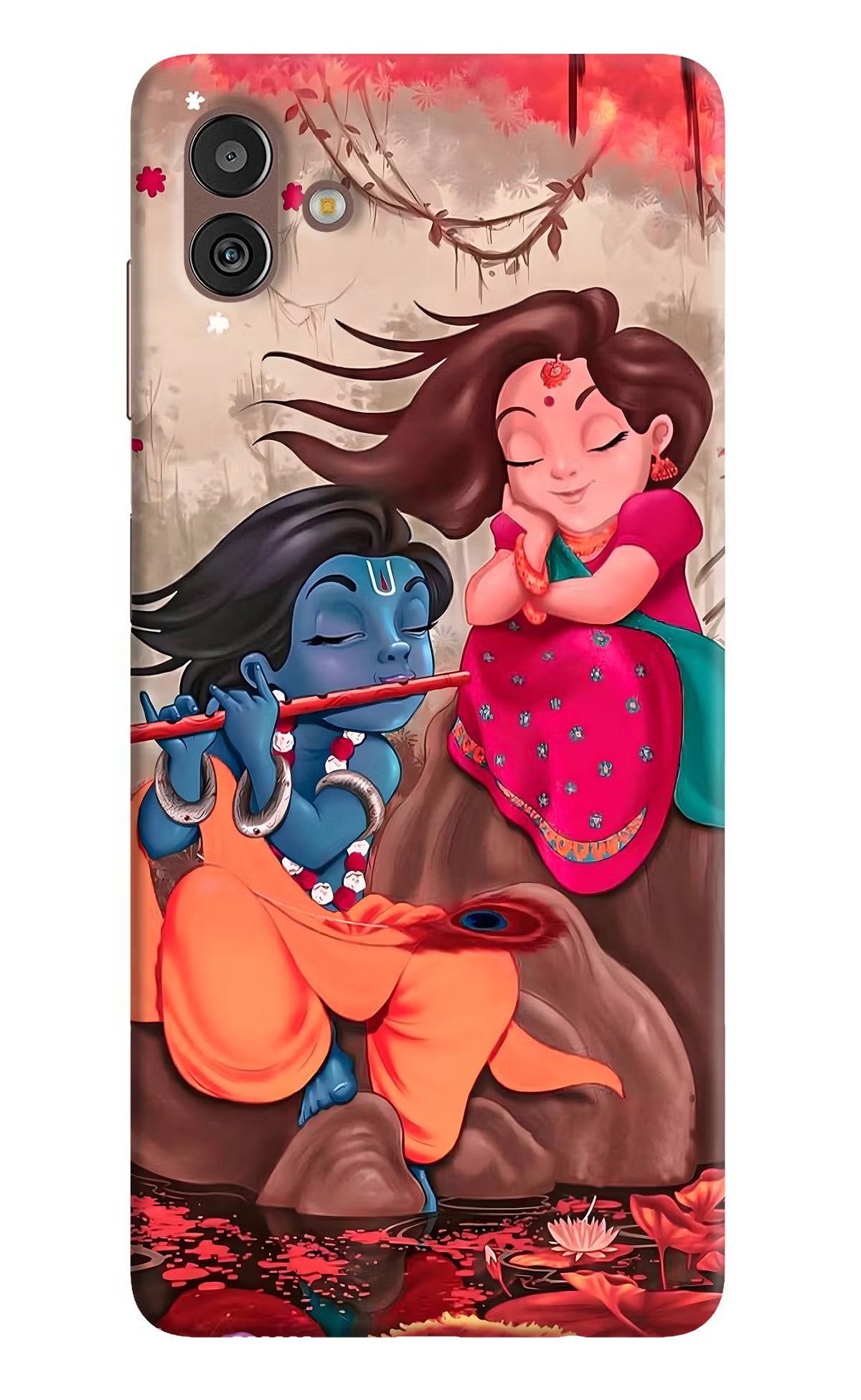Radhe Krishna Samsung M13 5G Hard Case Back Cover by Casekaro