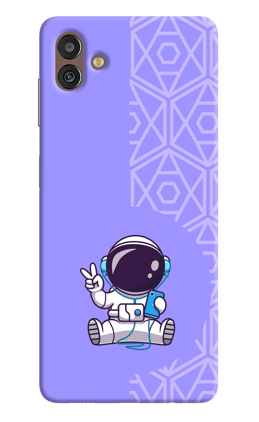 Cute Astronaut Chilling Samsung M13 5G Back Cover, Hard case