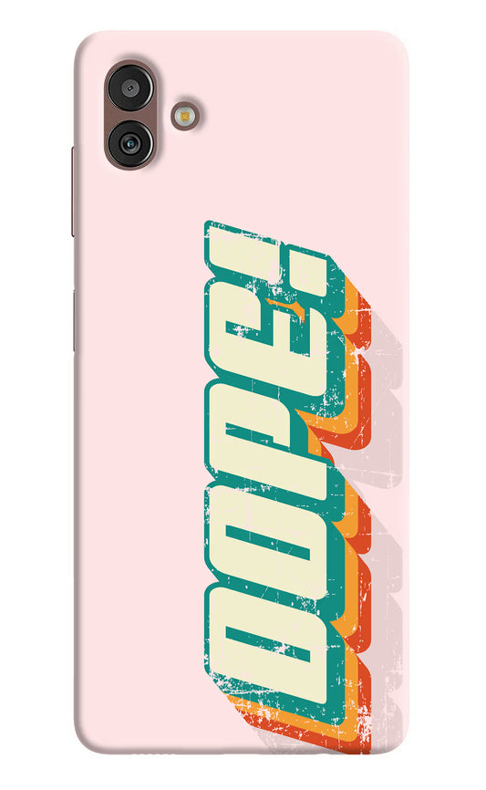 Dope Samsung M13 5G Hard Case Back Cover by Casekaro