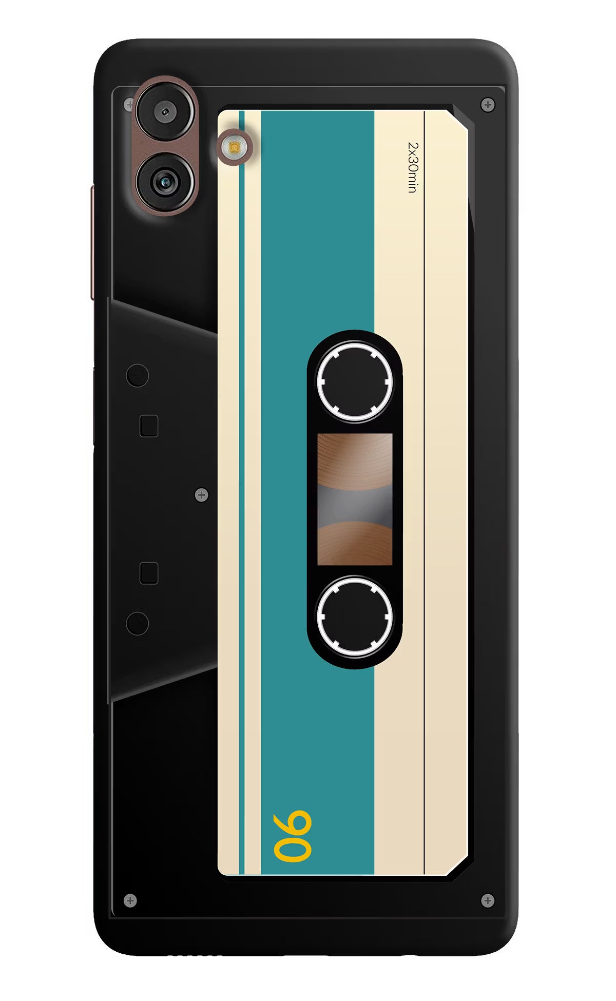 Cassette Samsung M13 5G Hard Case Back Cover by Casekaro