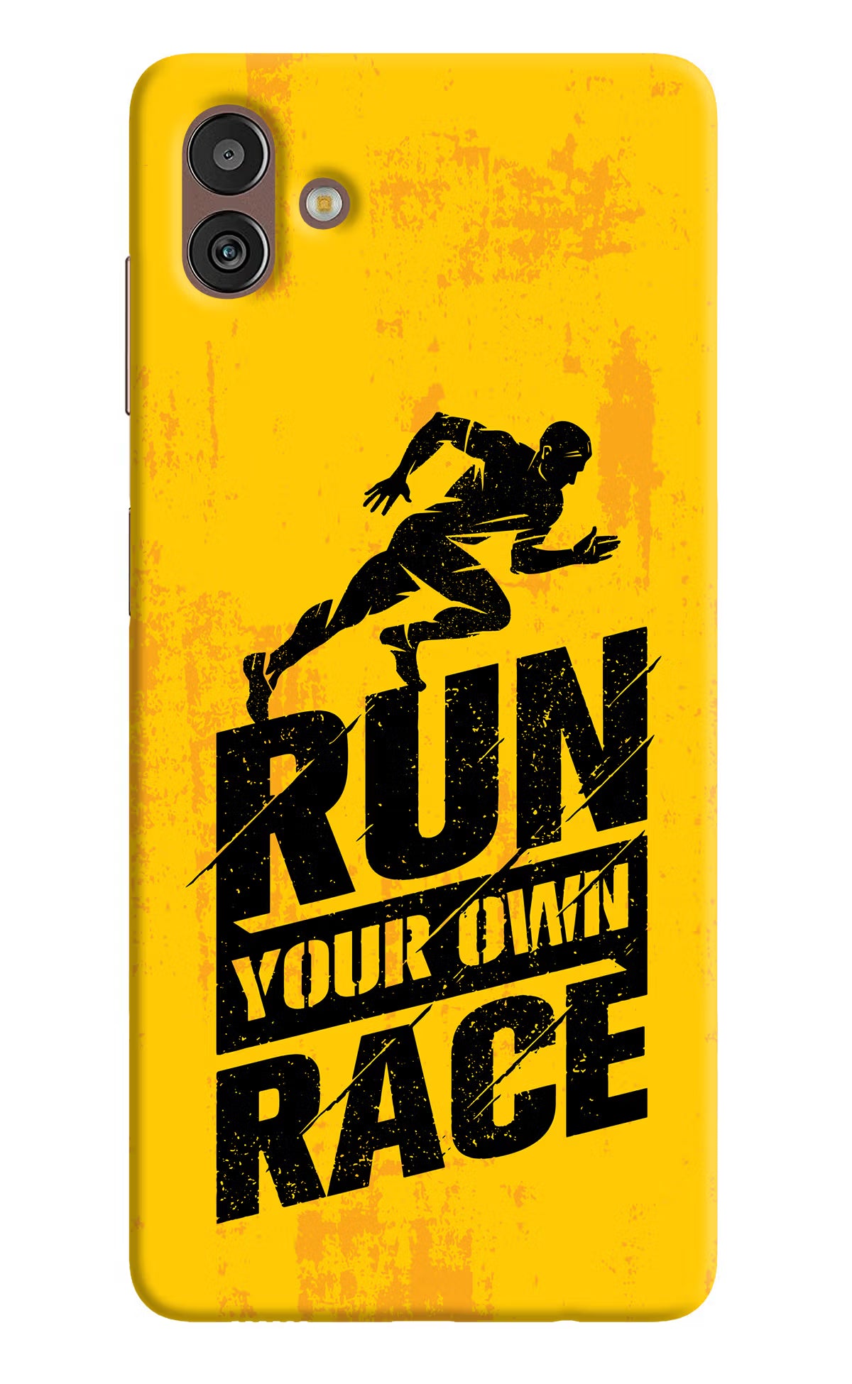 Run Your Own Race Samsung M13 5G Hard Case Back Cover by Casekaro
