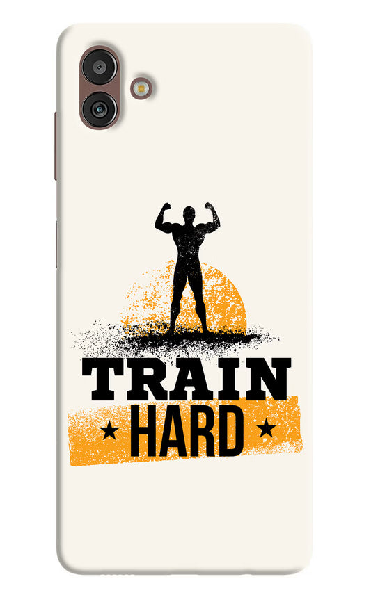 Train Hard Samsung M13 5G Hard Case Back Cover by Casekaro