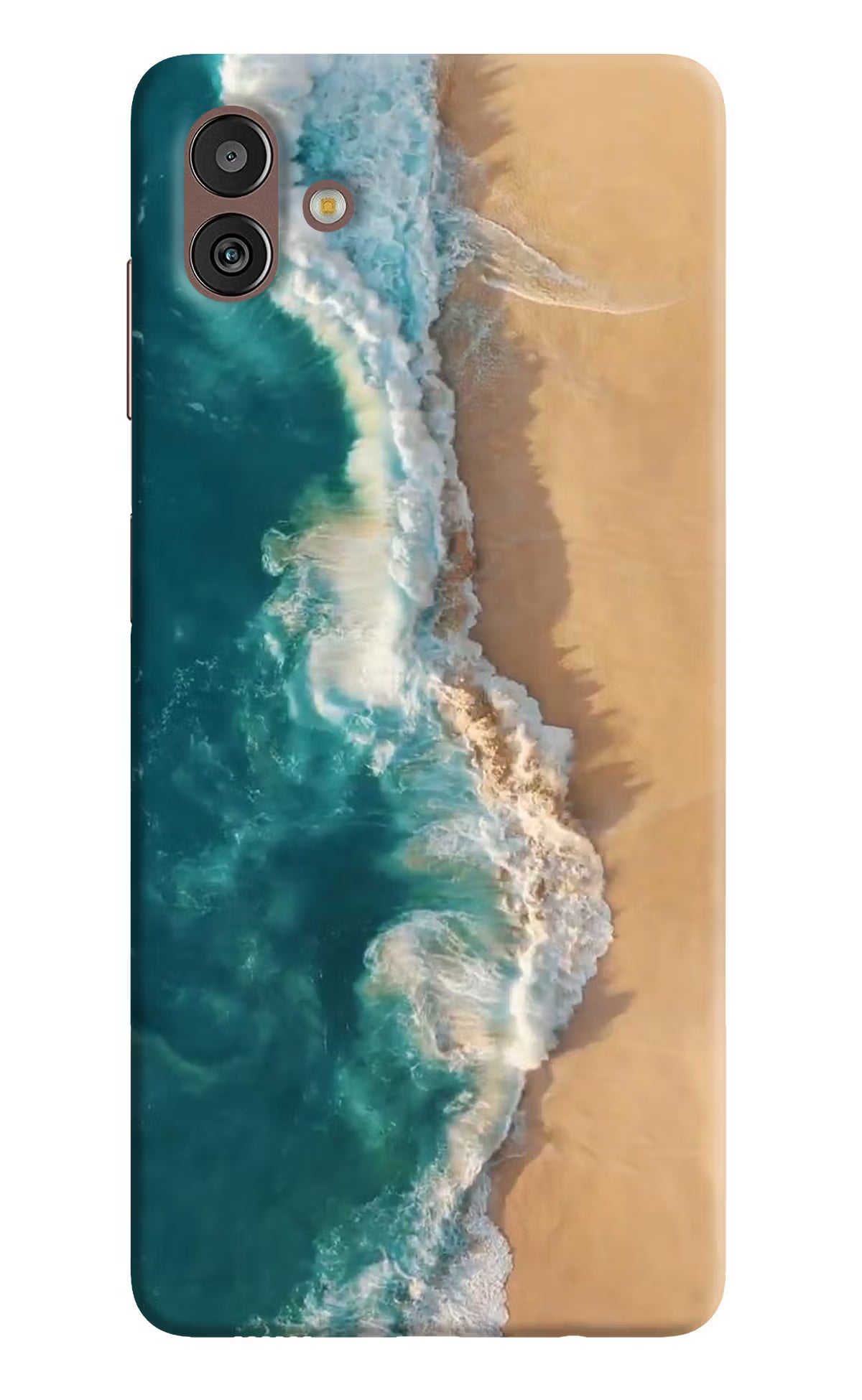 Ocean Beach Samsung M13 5G Hard Case Back Cover by Casekaro
