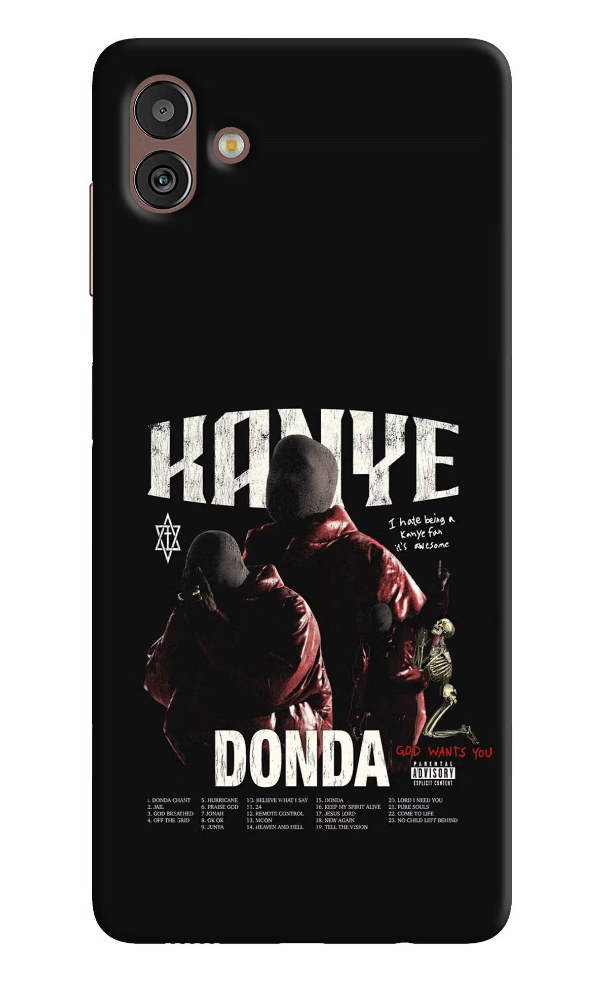 Donda Kanye West Samsung M13 5G Hard Case Back Cover by Casekaro