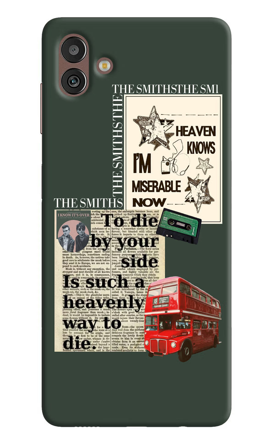 The Smiths Samsung M13 5G Back Cover, Hard case