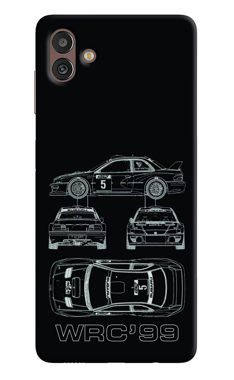 WRC'99 Samsung M13 5G Back Cover, Hard case