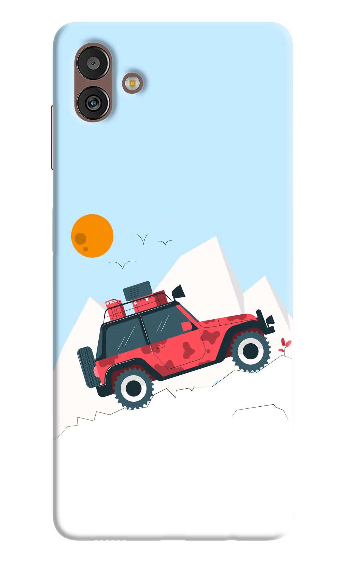 Mountain Trail Beast Samsung M13 5G Hard Case Back Cover by Casekaro
