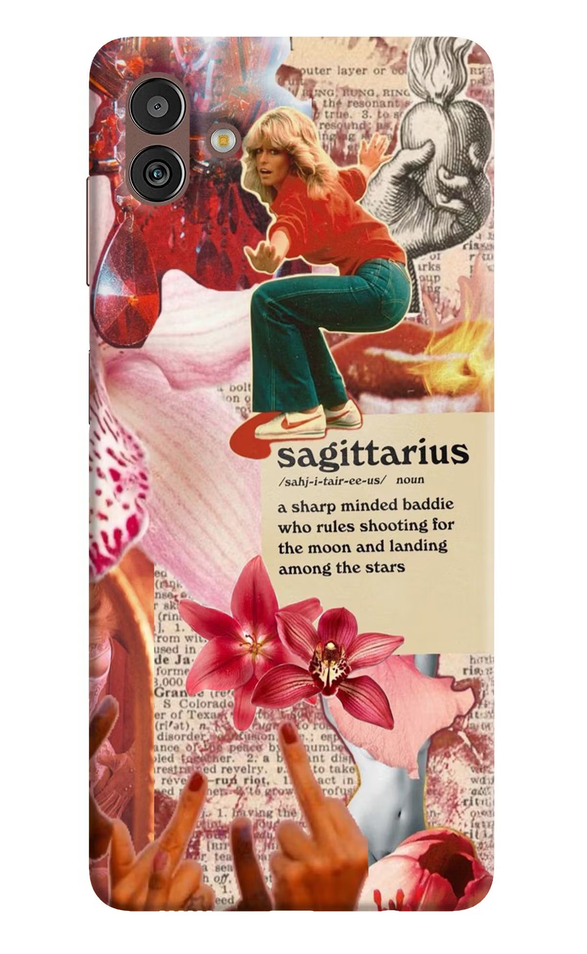 Sagittarius Zodiac Samsung M13 5G Hard Case Back Cover by Casekaro