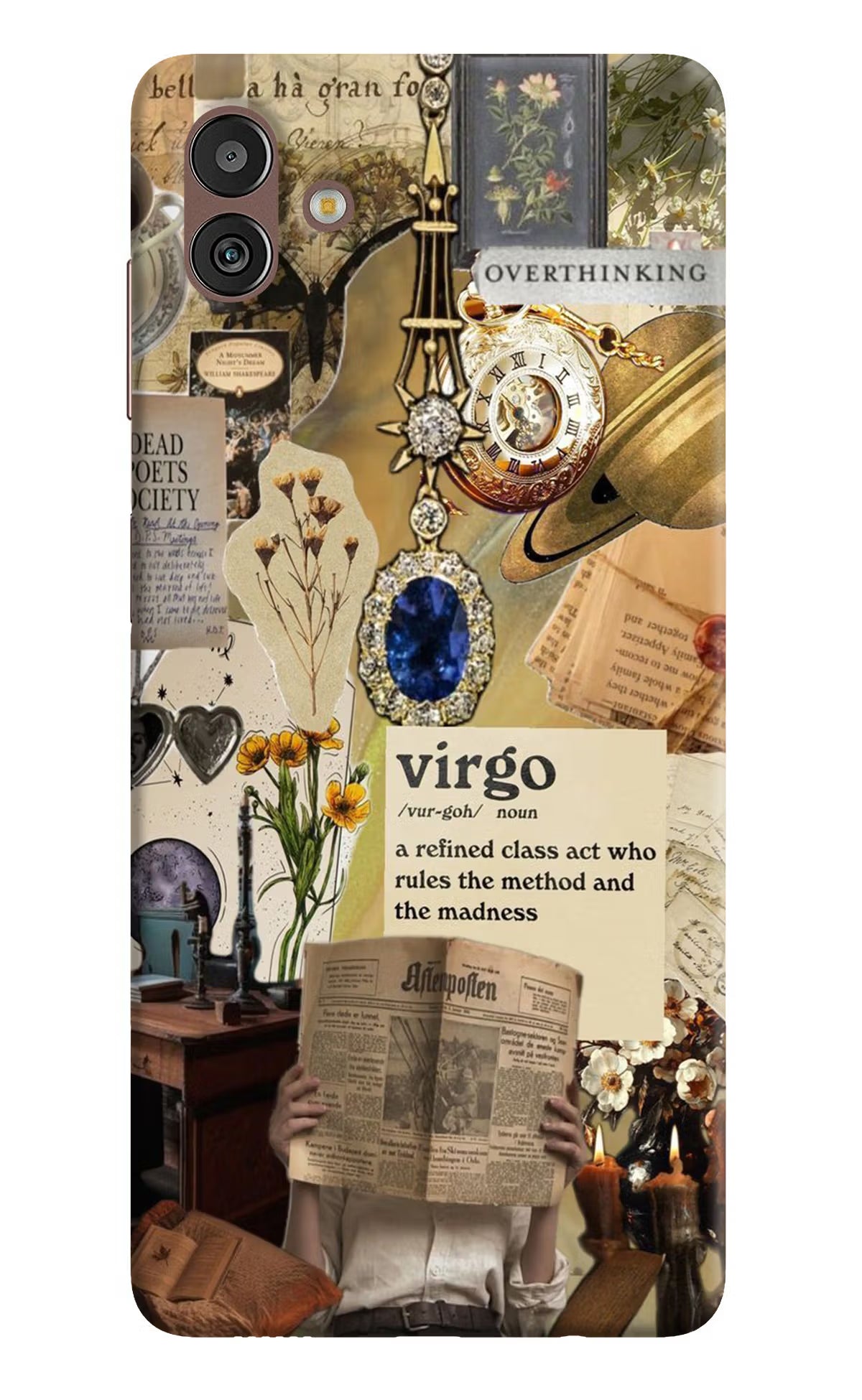 Virgo Zodiac Samsung M13 5G Hard Case Back Cover by Casekaro