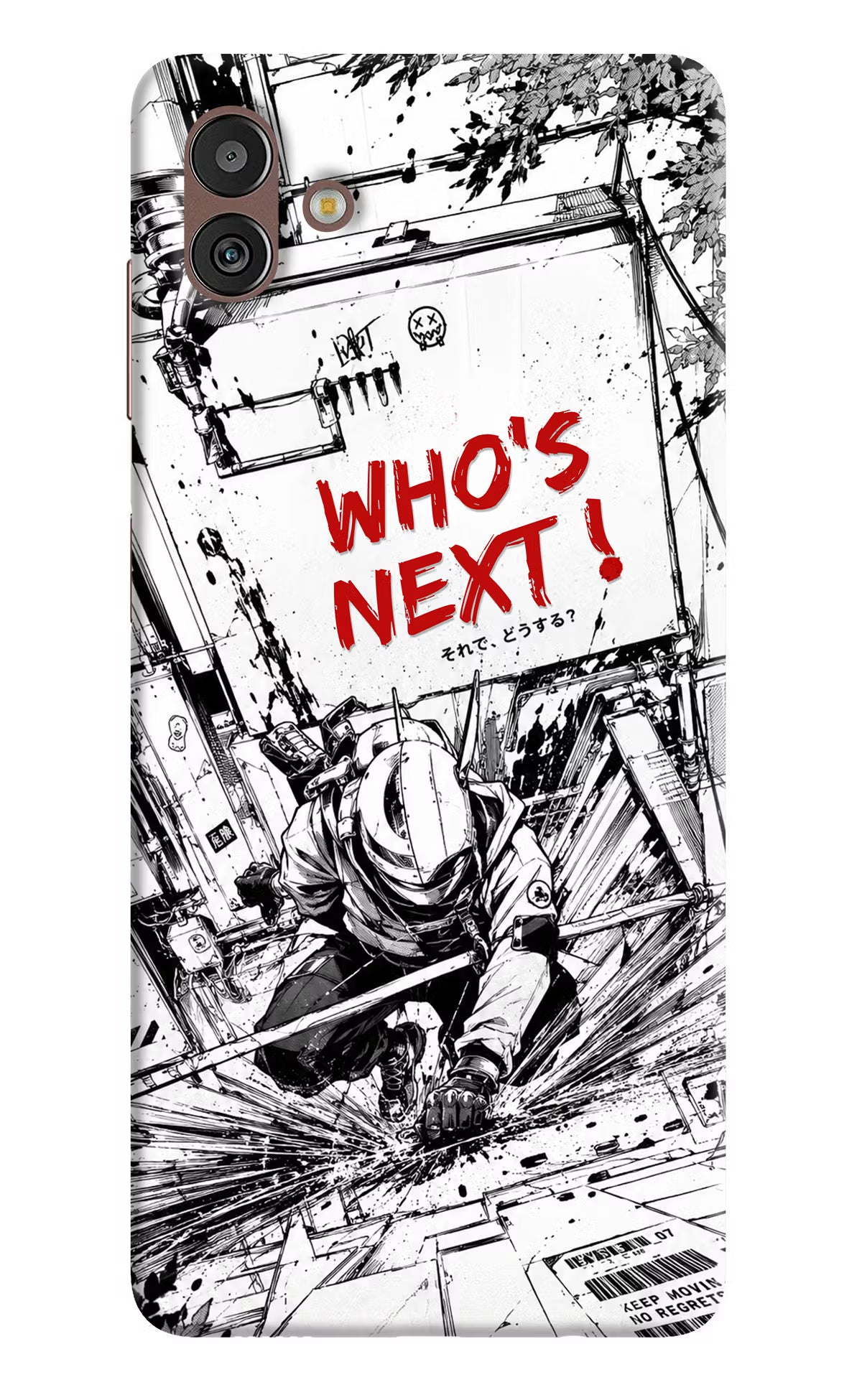 Who's Next Samsung M13 5G Hard Case Back Cover by Casekaro
