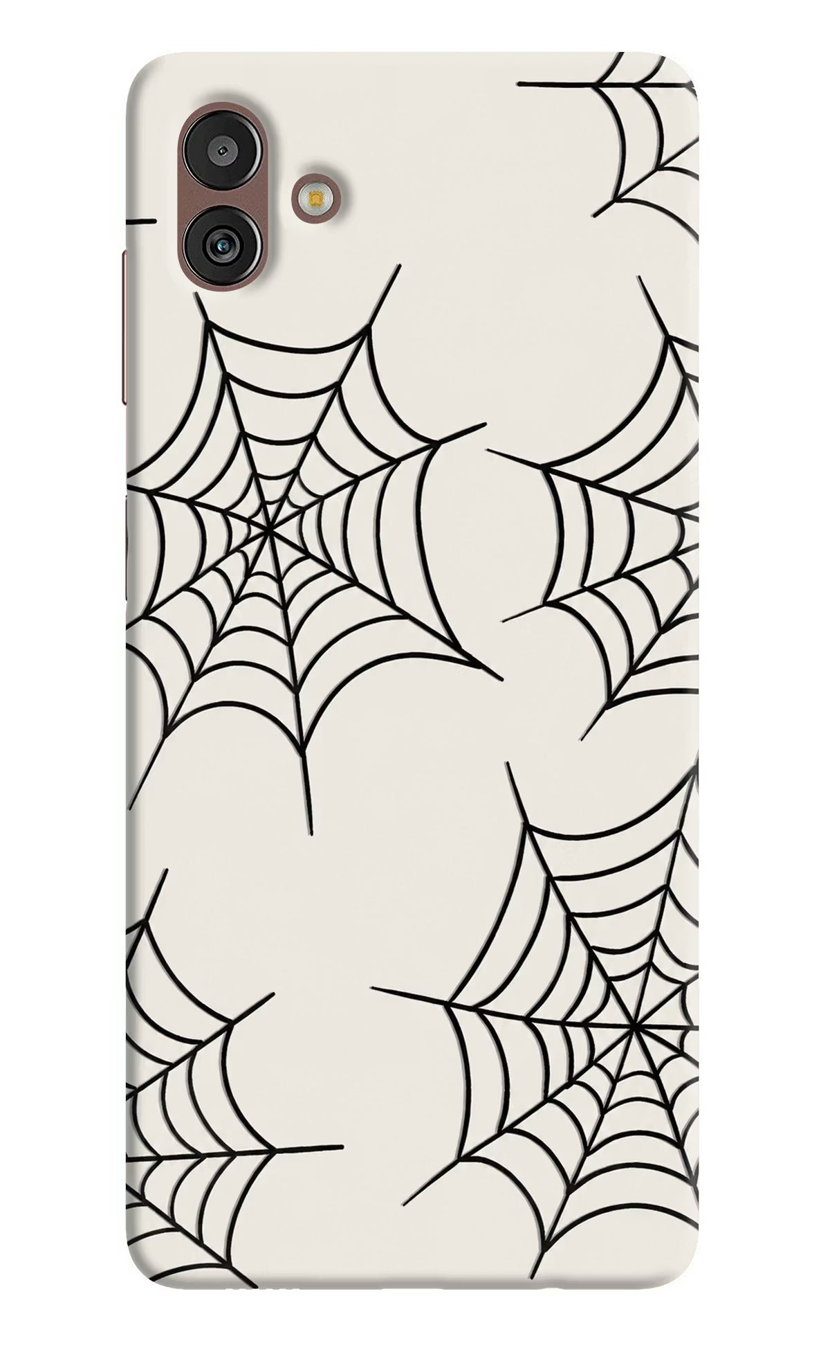 Spider Web Samsung M13 5G Hard Case Back Cover by Casekaro