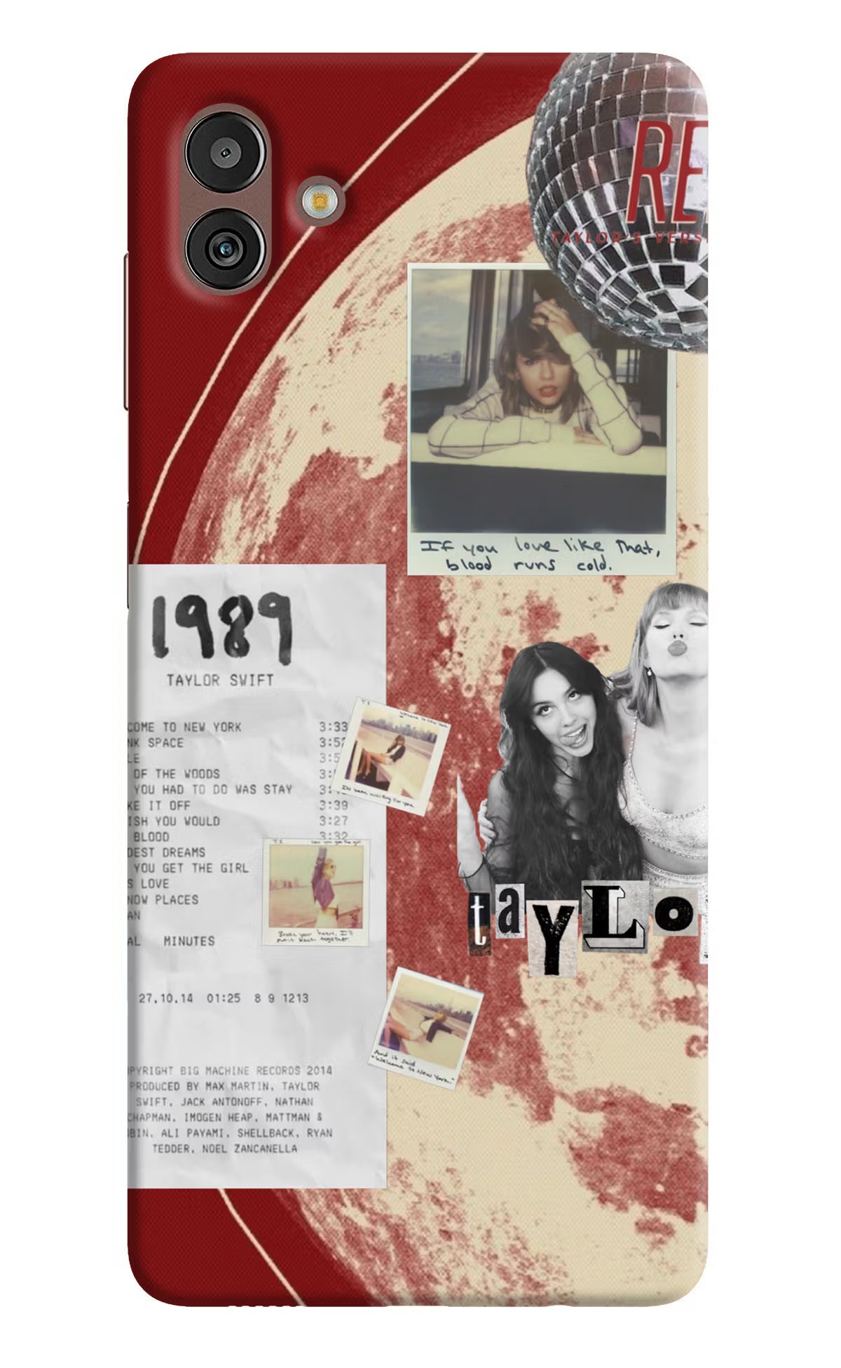 Taylor Swift Samsung M13 5G Back Cover