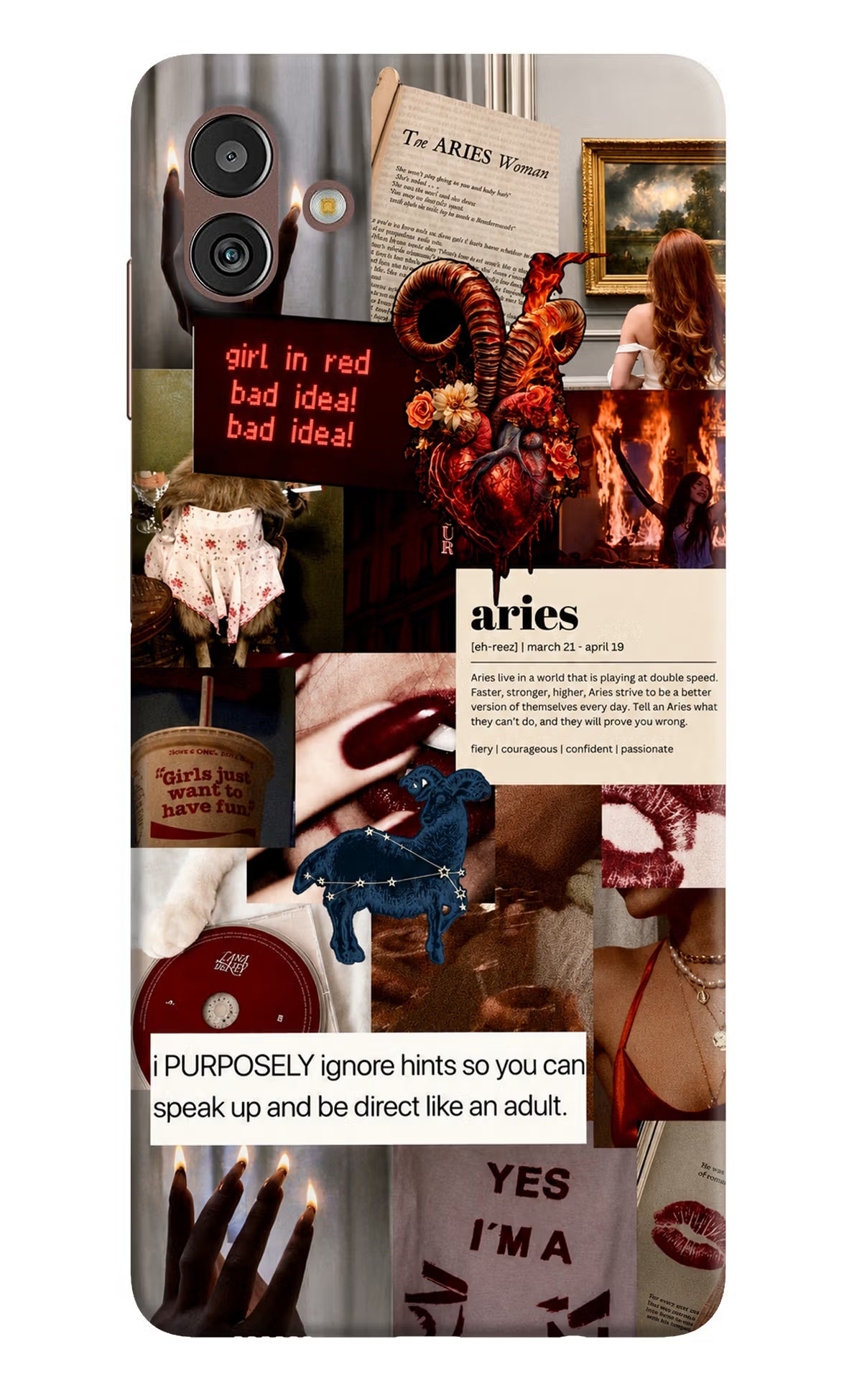 Zodiac Aries Samsung M13 5G Back Cover
