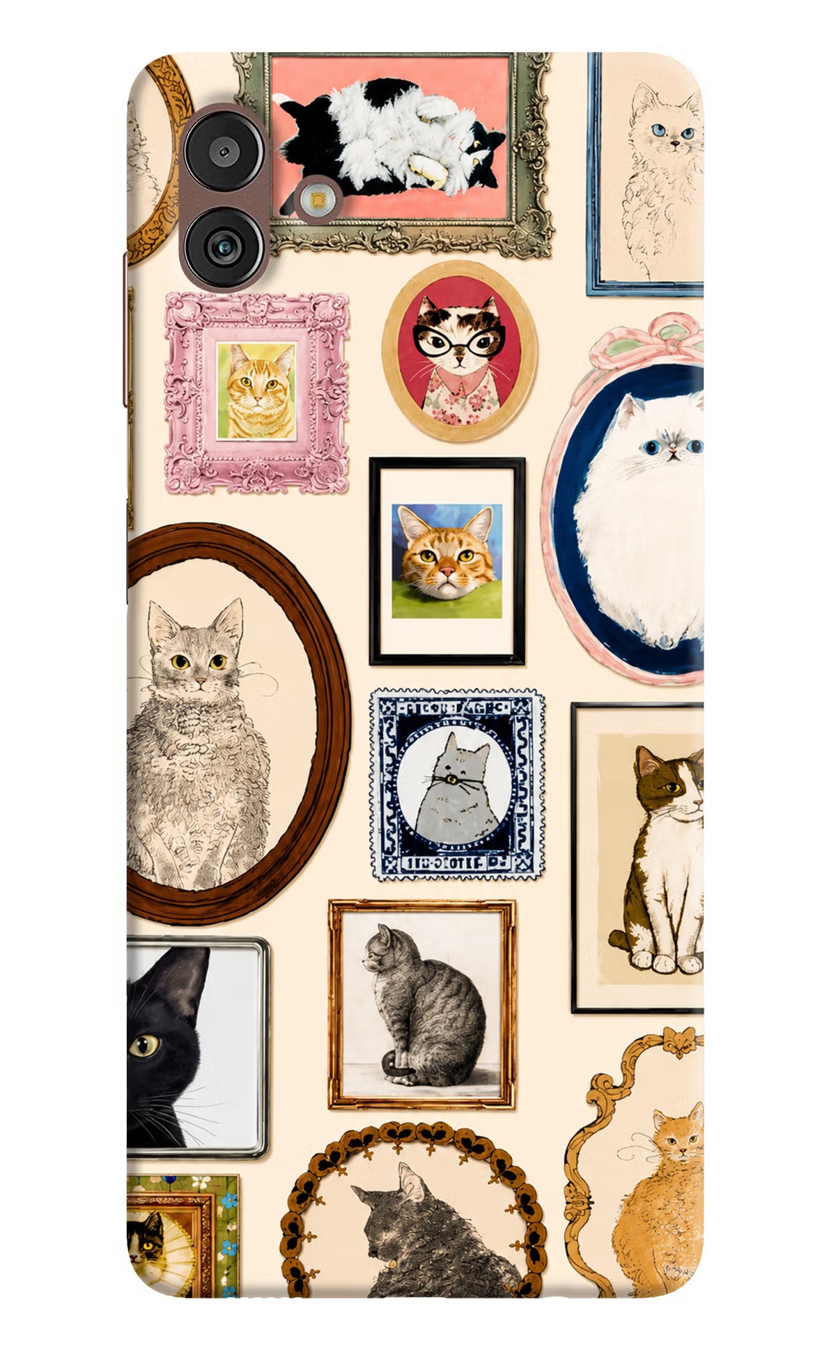 Mirror Cats Samsung M13 5G Back Cover