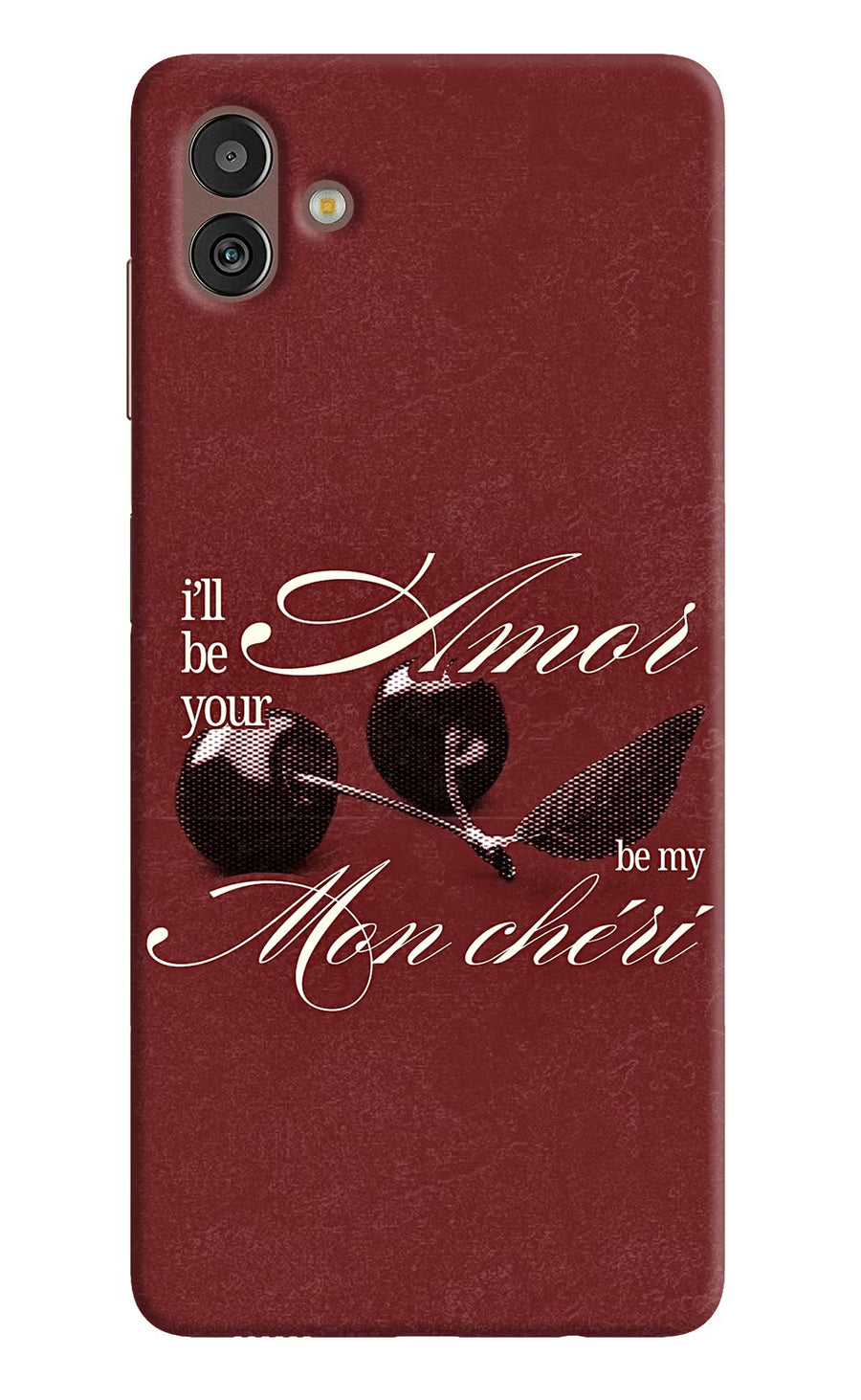 Velvet Cherry Samsung M13 5G Back Cover, Hard case