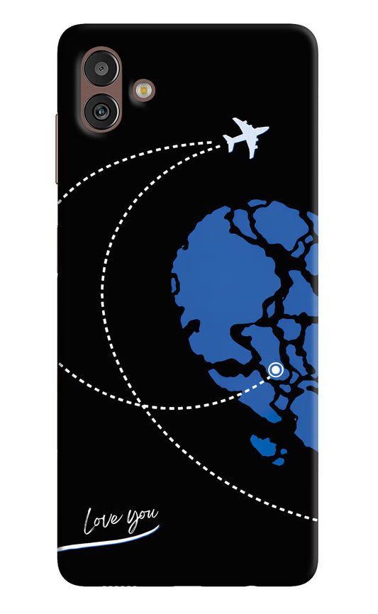 Love Orbit Samsung M13 5G Hard Case Back Cover by Casekaro