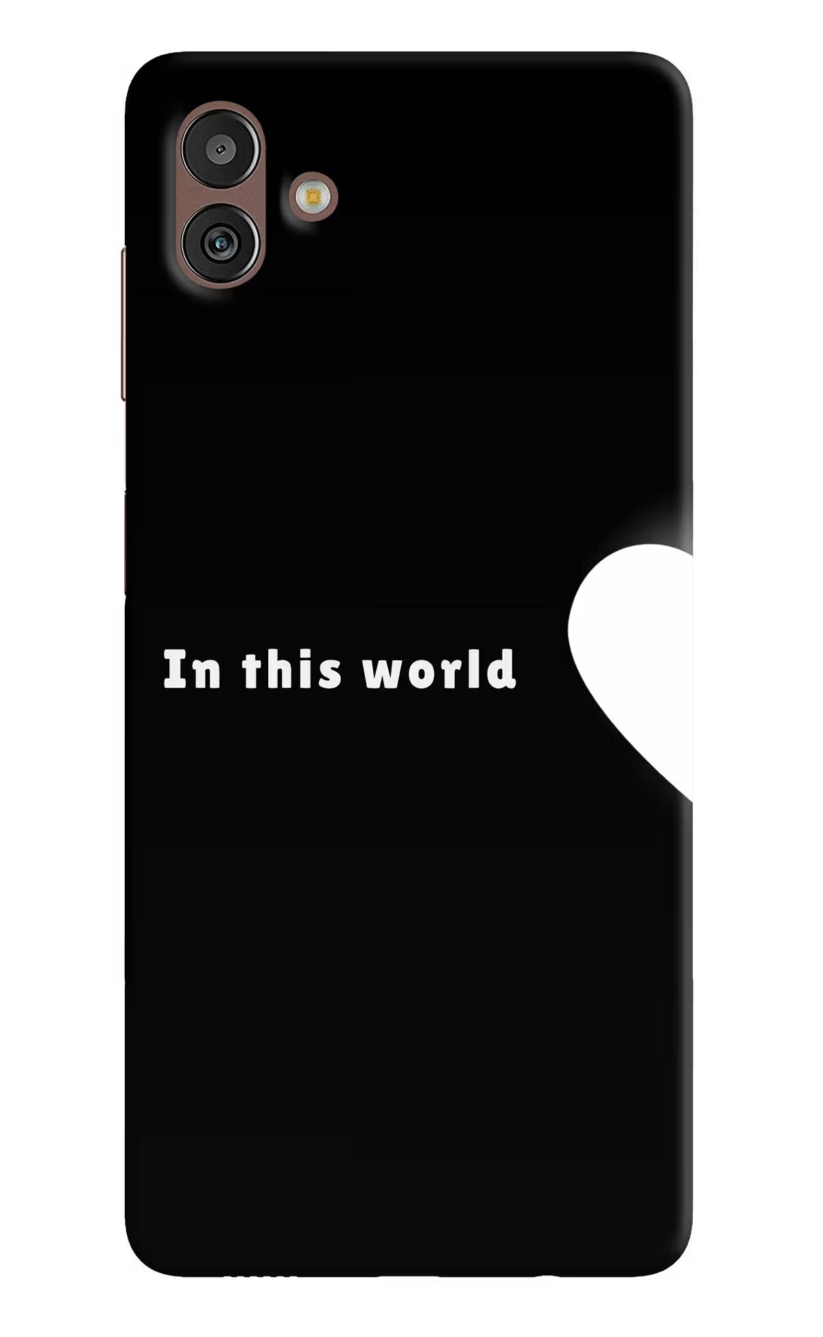 This World Samsung M13 5G Back Cover